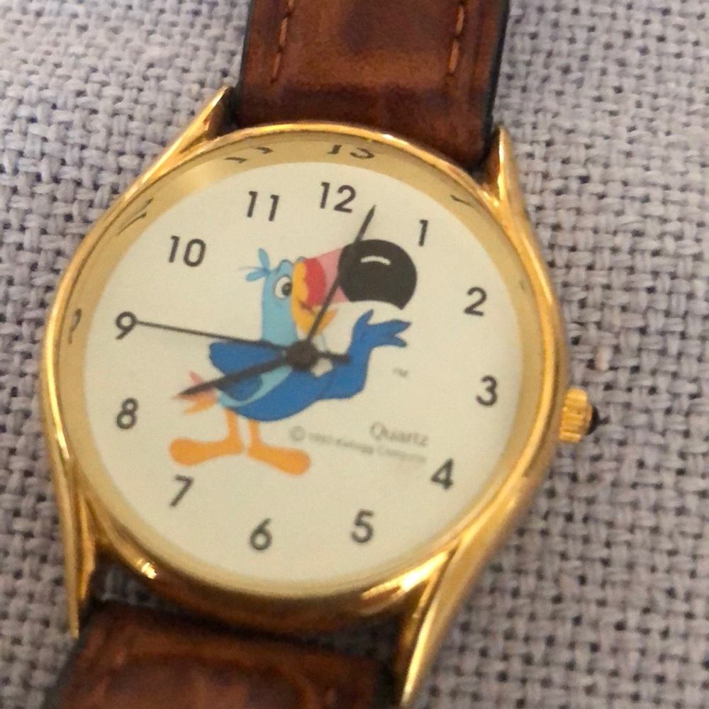 Kellogg’s Vintage Watch Tucan Sam -Fruit Loops! Unisex